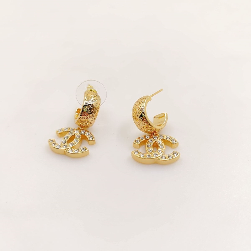 Ch*el earrings
